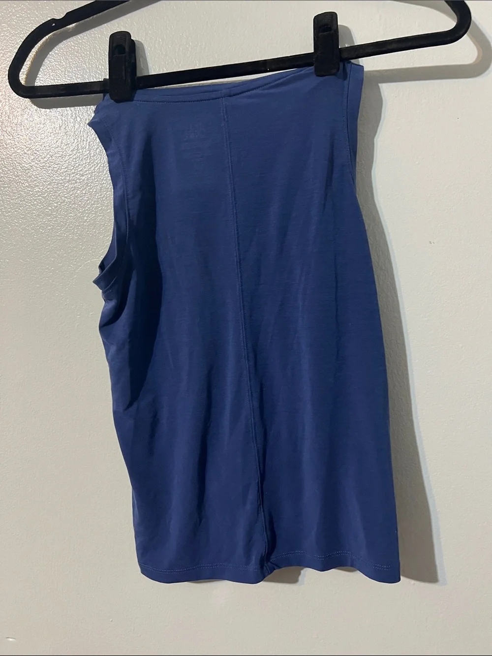 Athleta Girls Deep Blue Twist-Front Athletic Tank